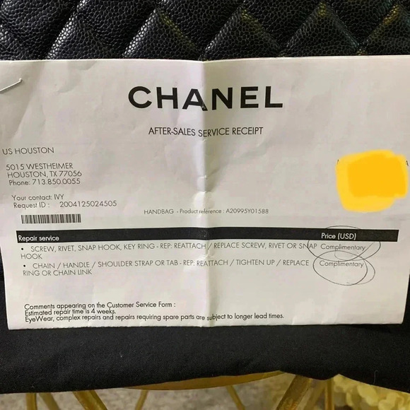 CHANEL Authentic Caviar GST 13" Grand Shopping Tote Bag w/Silver Hardware - Picture 8 of 16